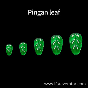 lucky leaf Maya Jadeite Ston